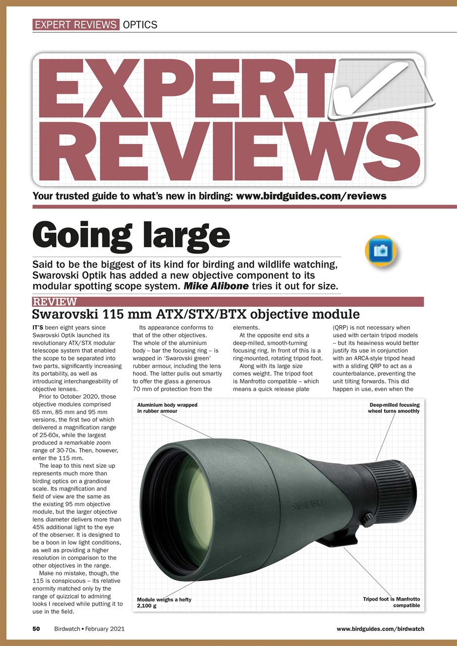 Birdwatch Magazine Preview Pages