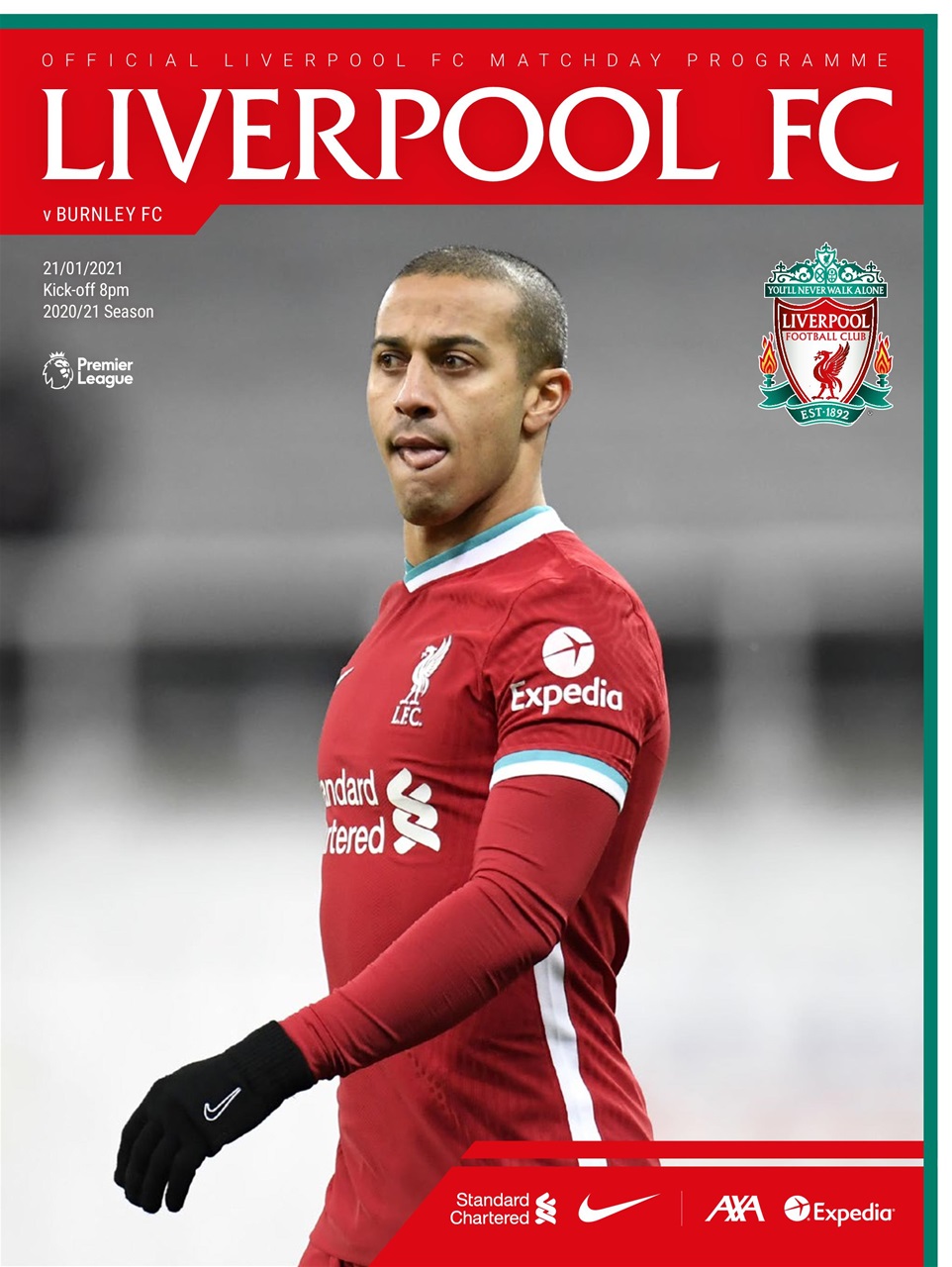 Liverpool FC Programmes Preview Pages