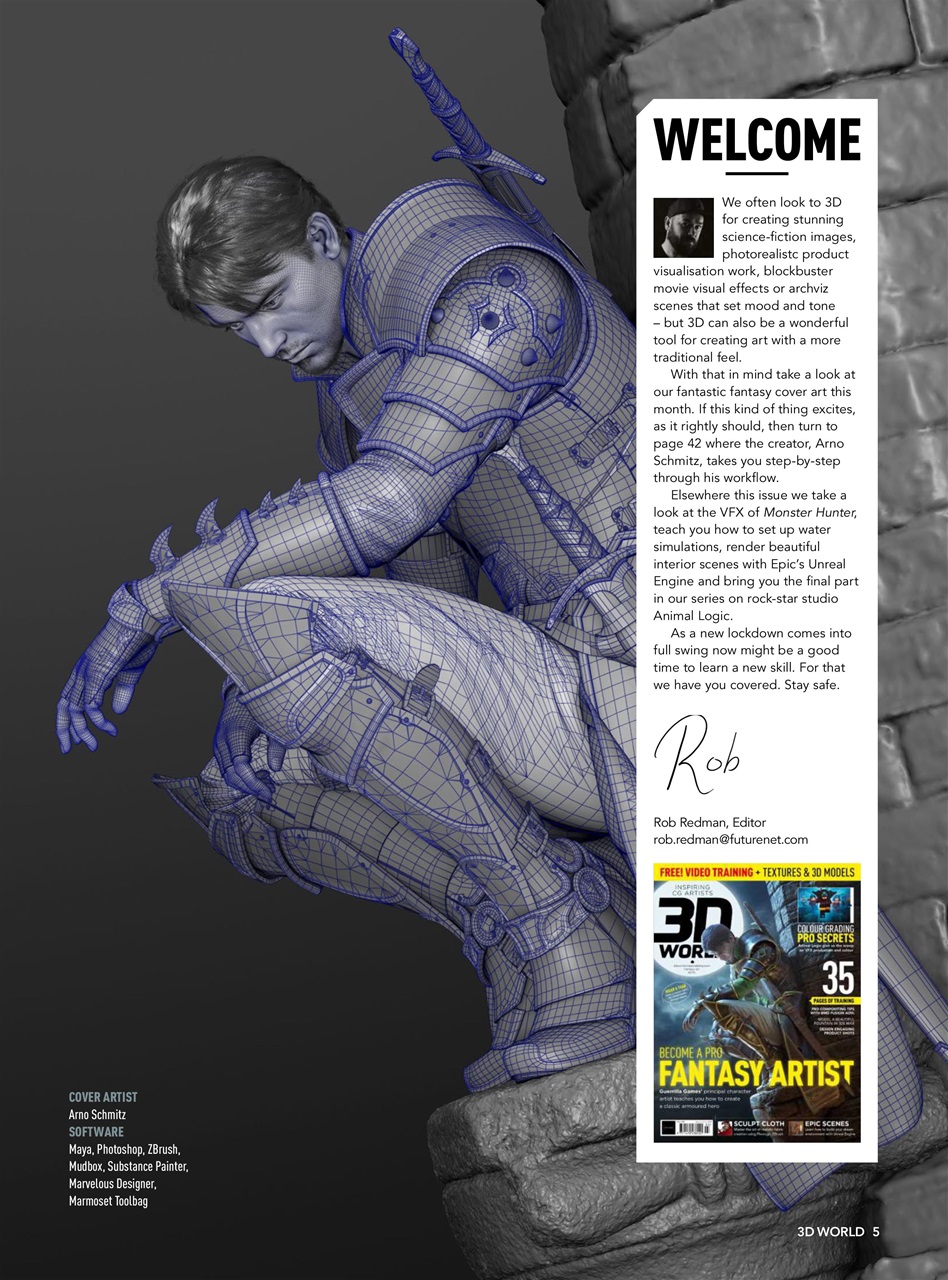 3D World Preview Pages