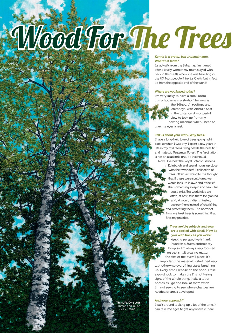 Stitch magazine Preview Pages