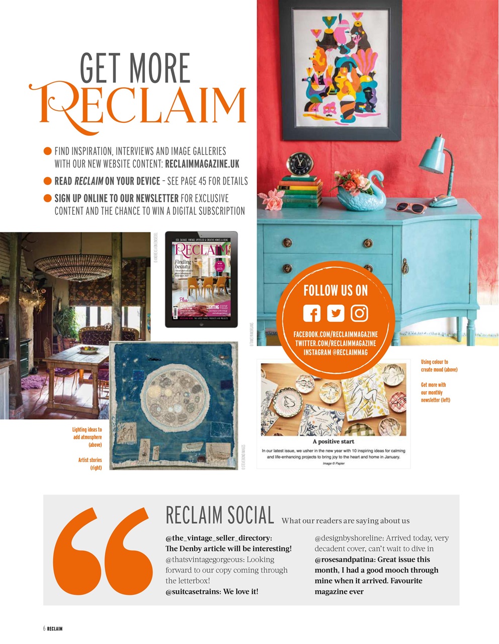 Reclaim Preview Pages