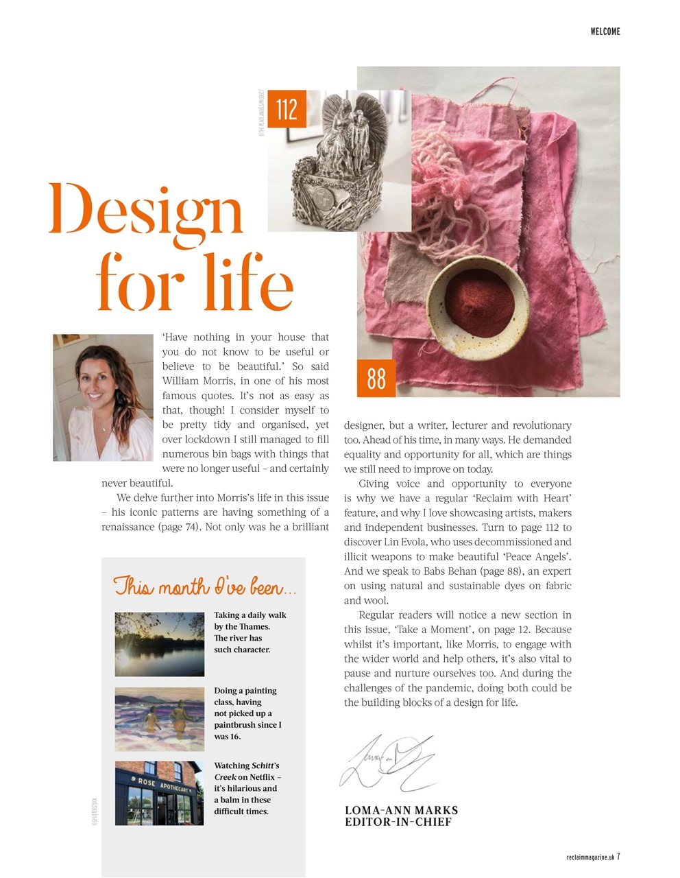 Reclaim Preview Pages