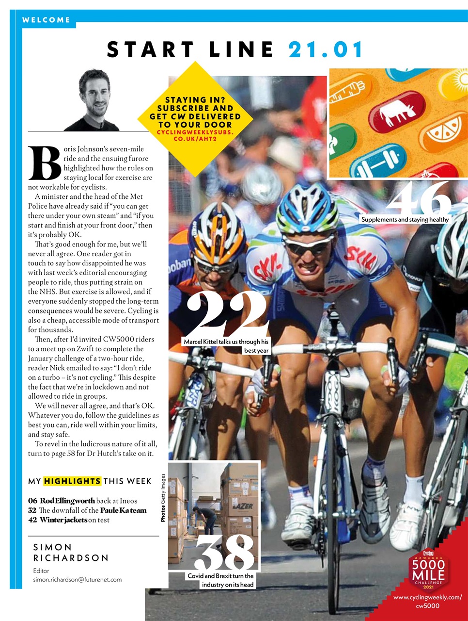 Cycling Weekly Preview Pages