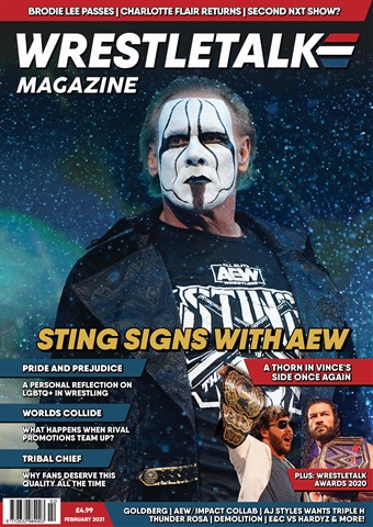 Wrestletalk Magazine issue February 2021