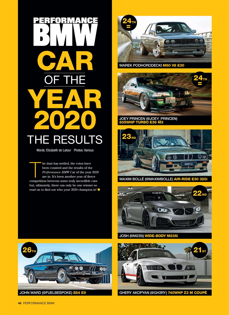 Performance BMW Preview Pages