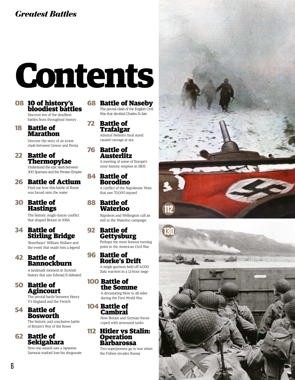 All About History Book of Greatest Battles Preview Pages