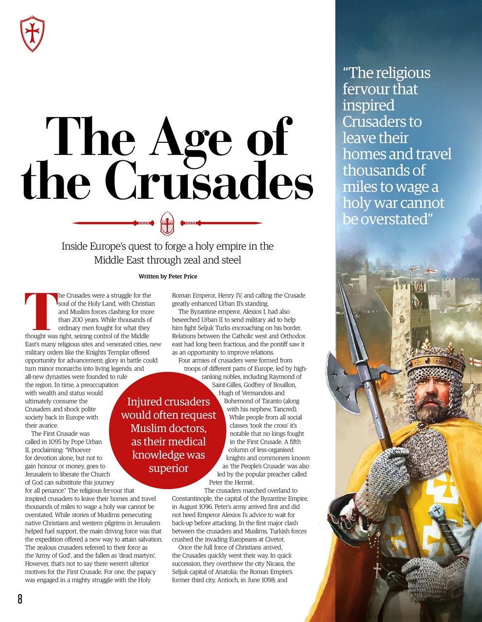 All About History Book of Templars Preview Pages