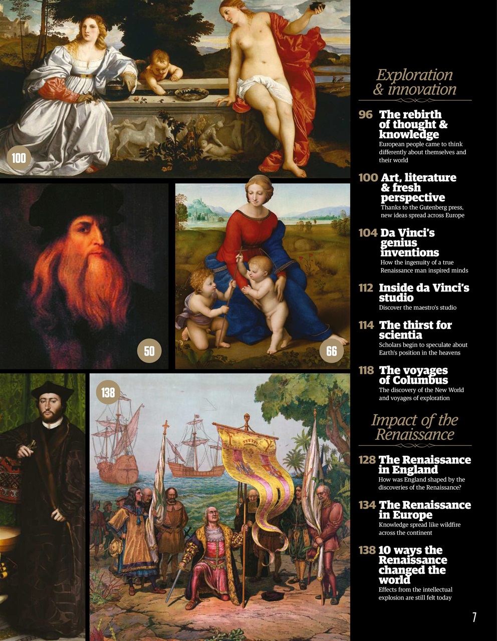 All About History Book Of The Renaissance Preview Pages