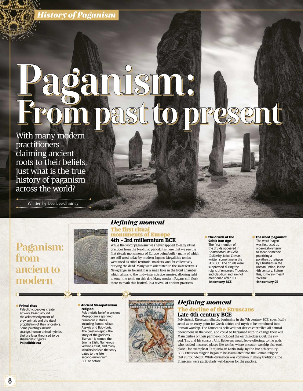 All About History's The History of Paganism Preview Pages