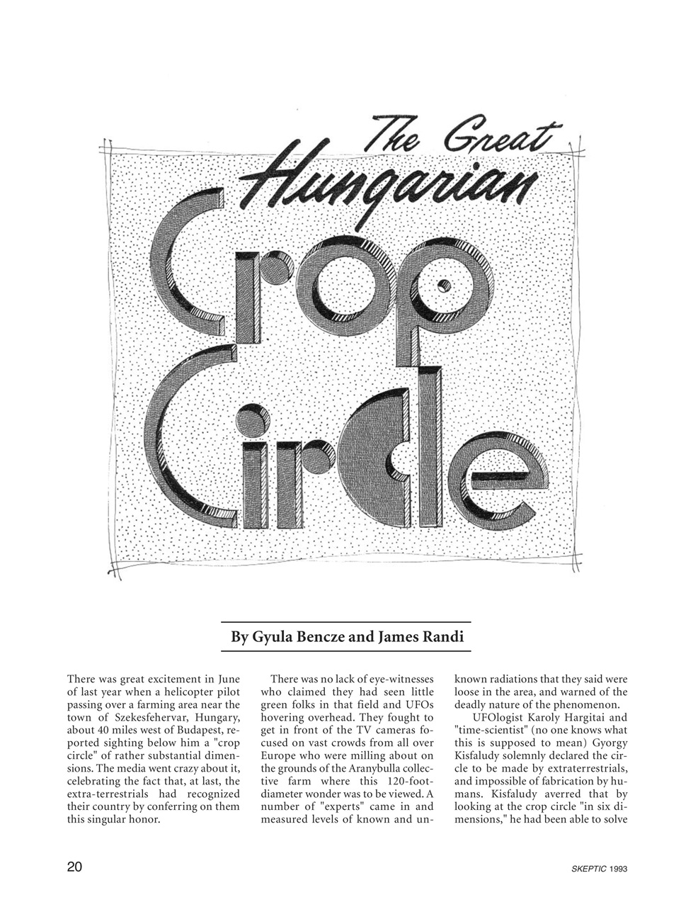 Skeptic Preview Pages