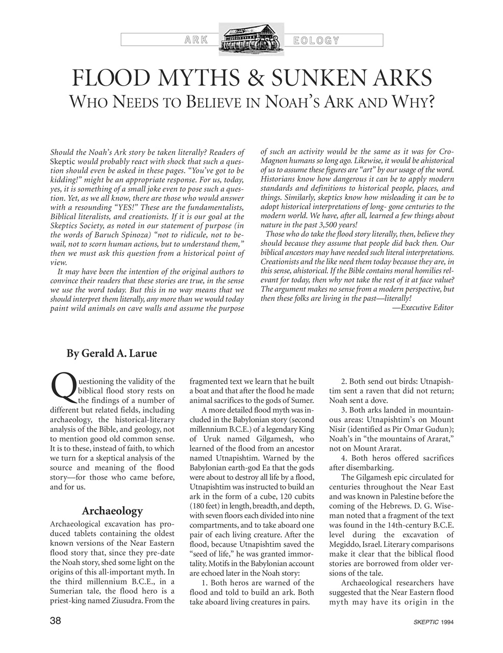 Skeptic Preview Pages