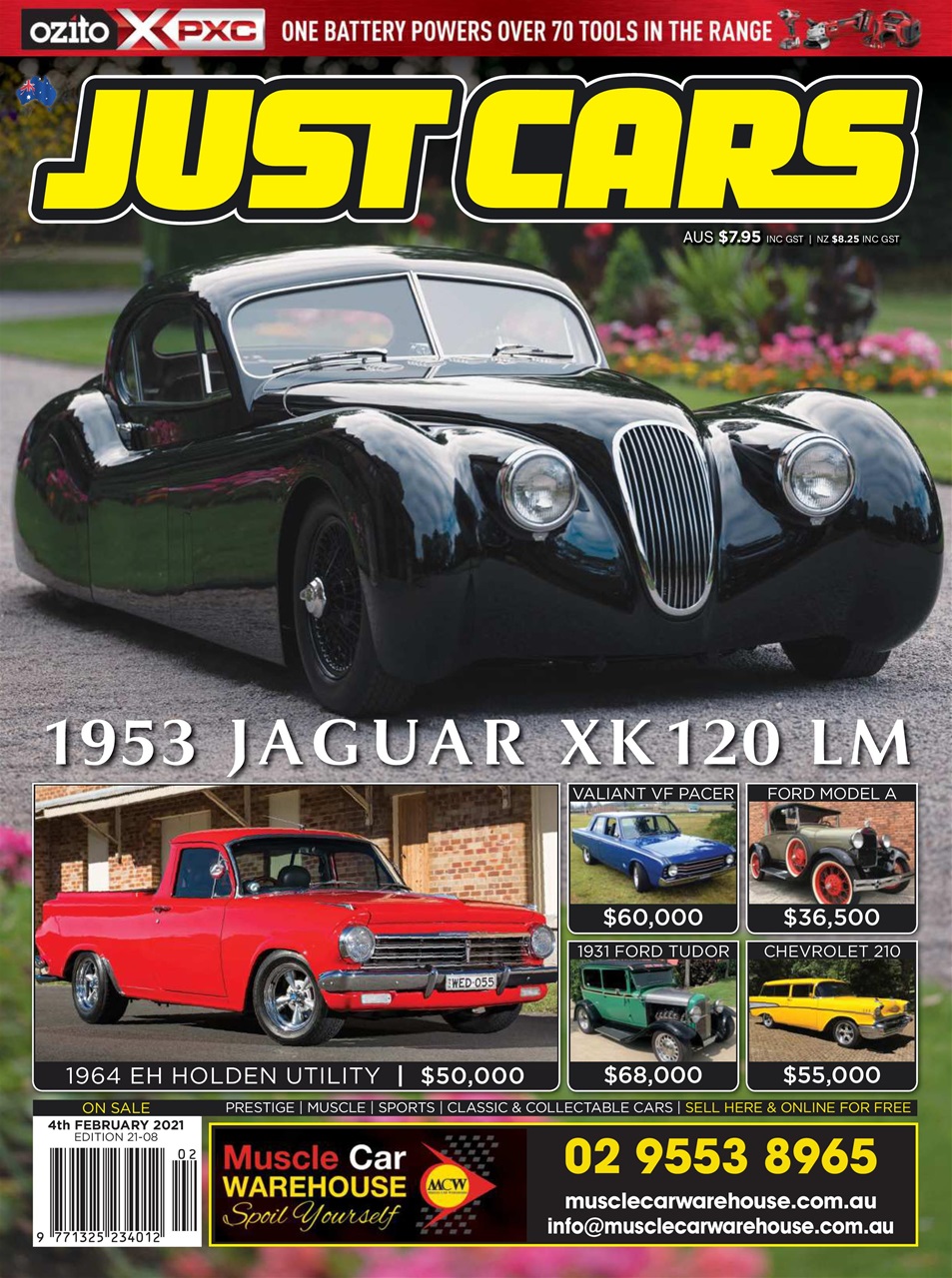 JUST CARS Preview Pages