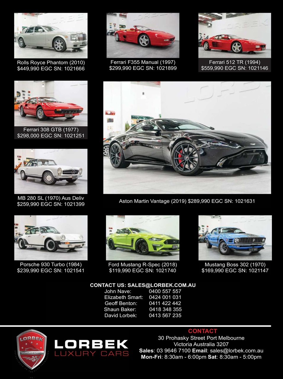 JUST CARS Preview Pages