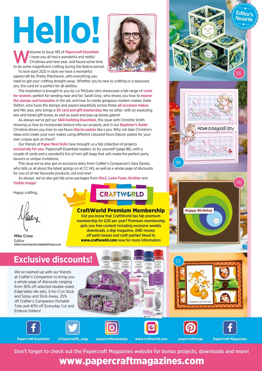 Papercraft Essentials Preview Pages