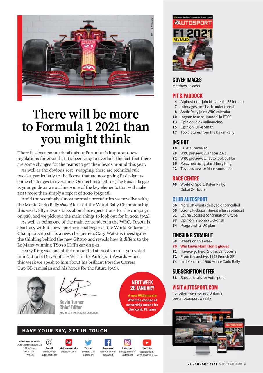 Autosport Preview Pages