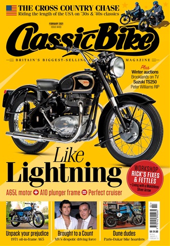 Classic Bike issue February 2021