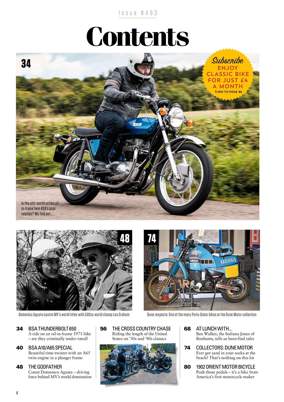 Classic Bike Preview Pages