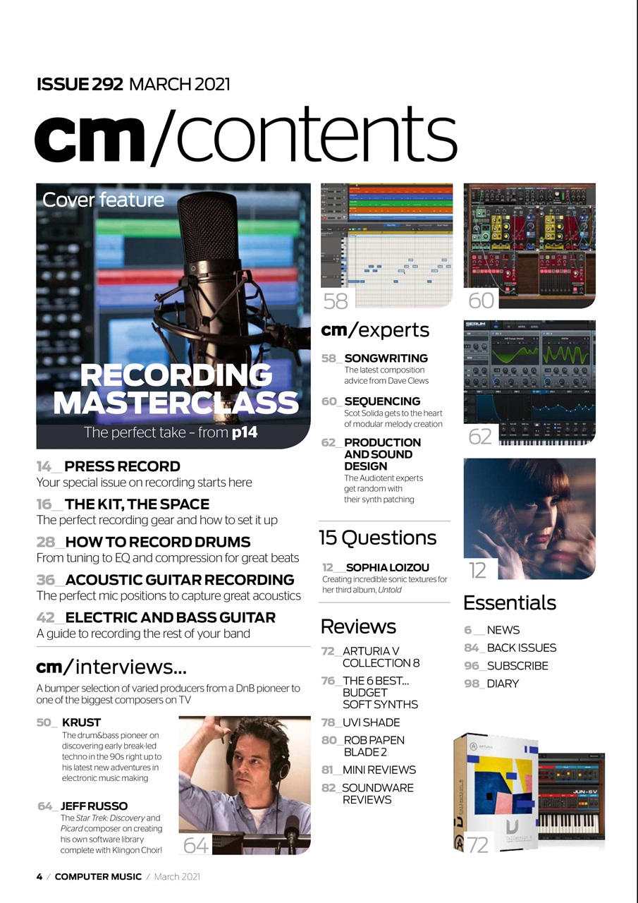 Computer Music Preview Pages