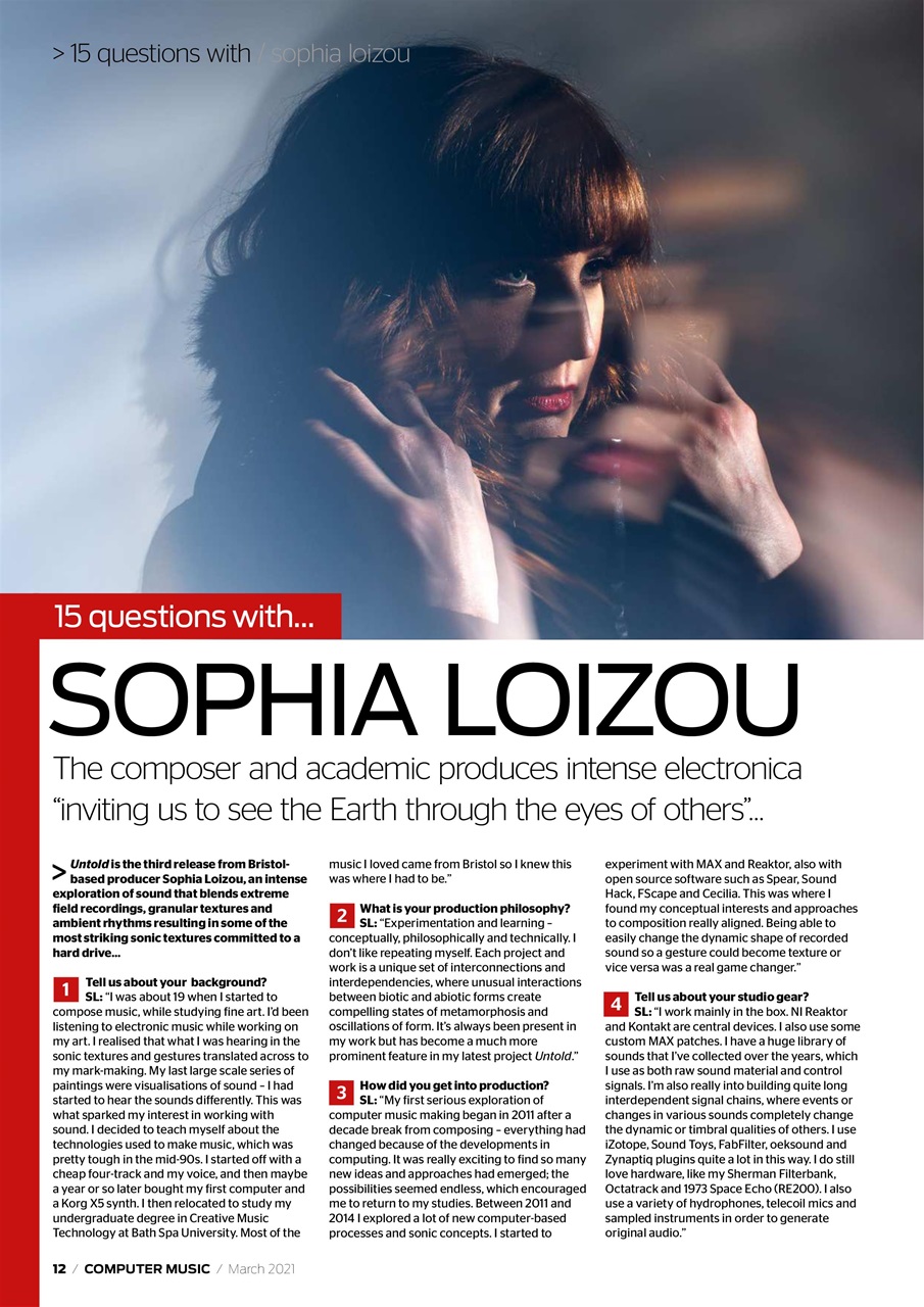 Computer Music Preview Pages