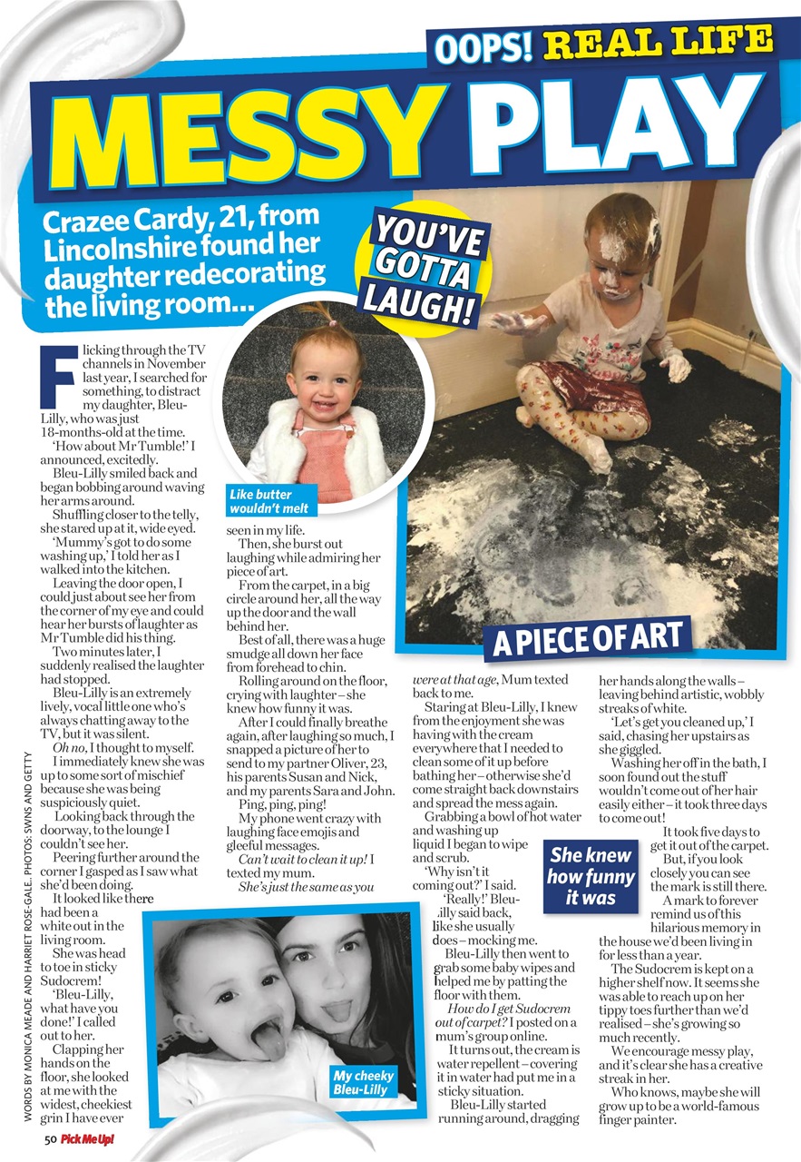 Pick Me Up Preview Pages