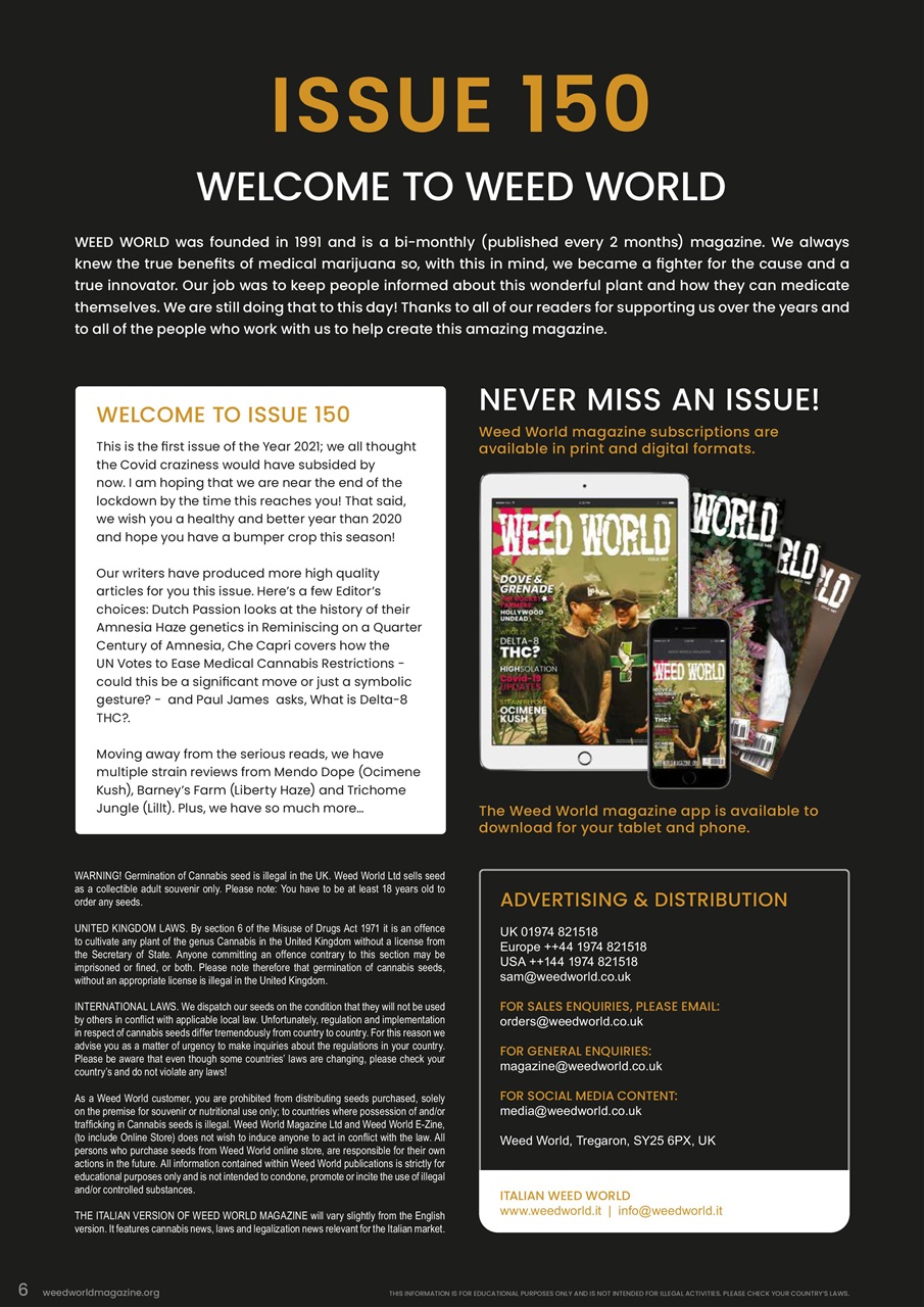 Weed World Preview Pages
