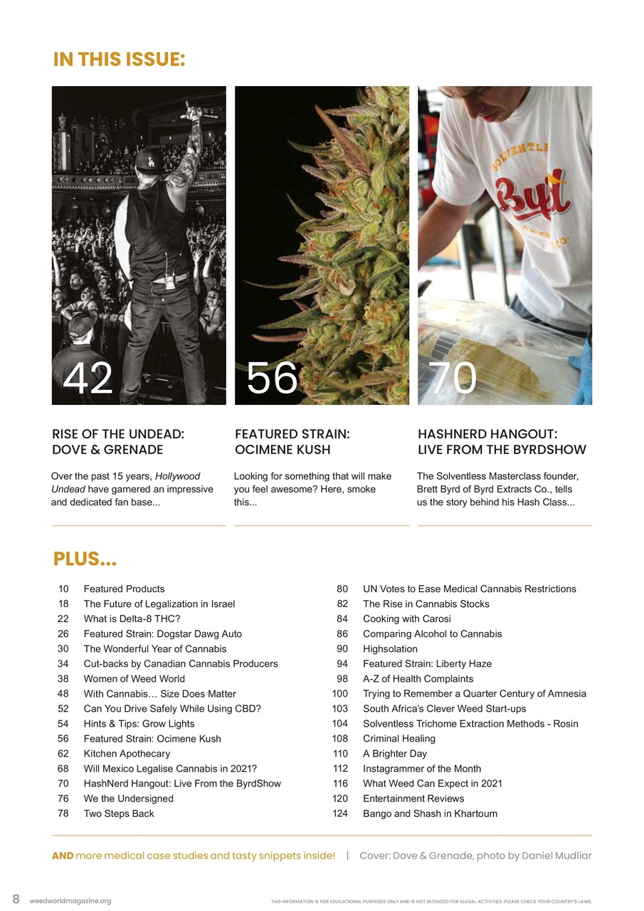 Weed World Preview Pages