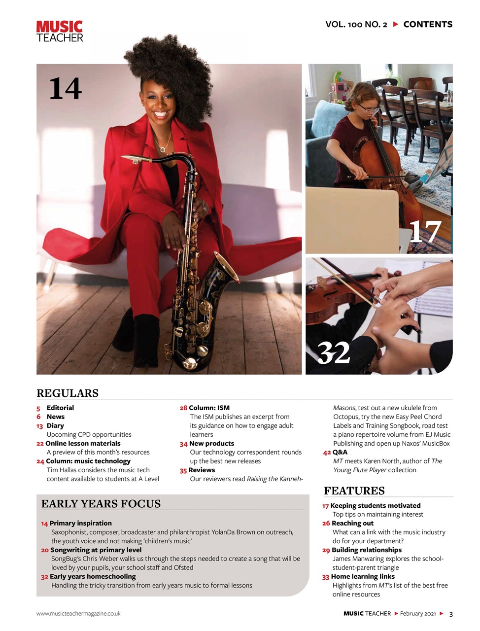 Music Teacher Preview Pages