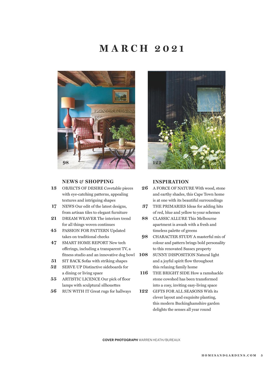 Homes & Gardens Preview Pages