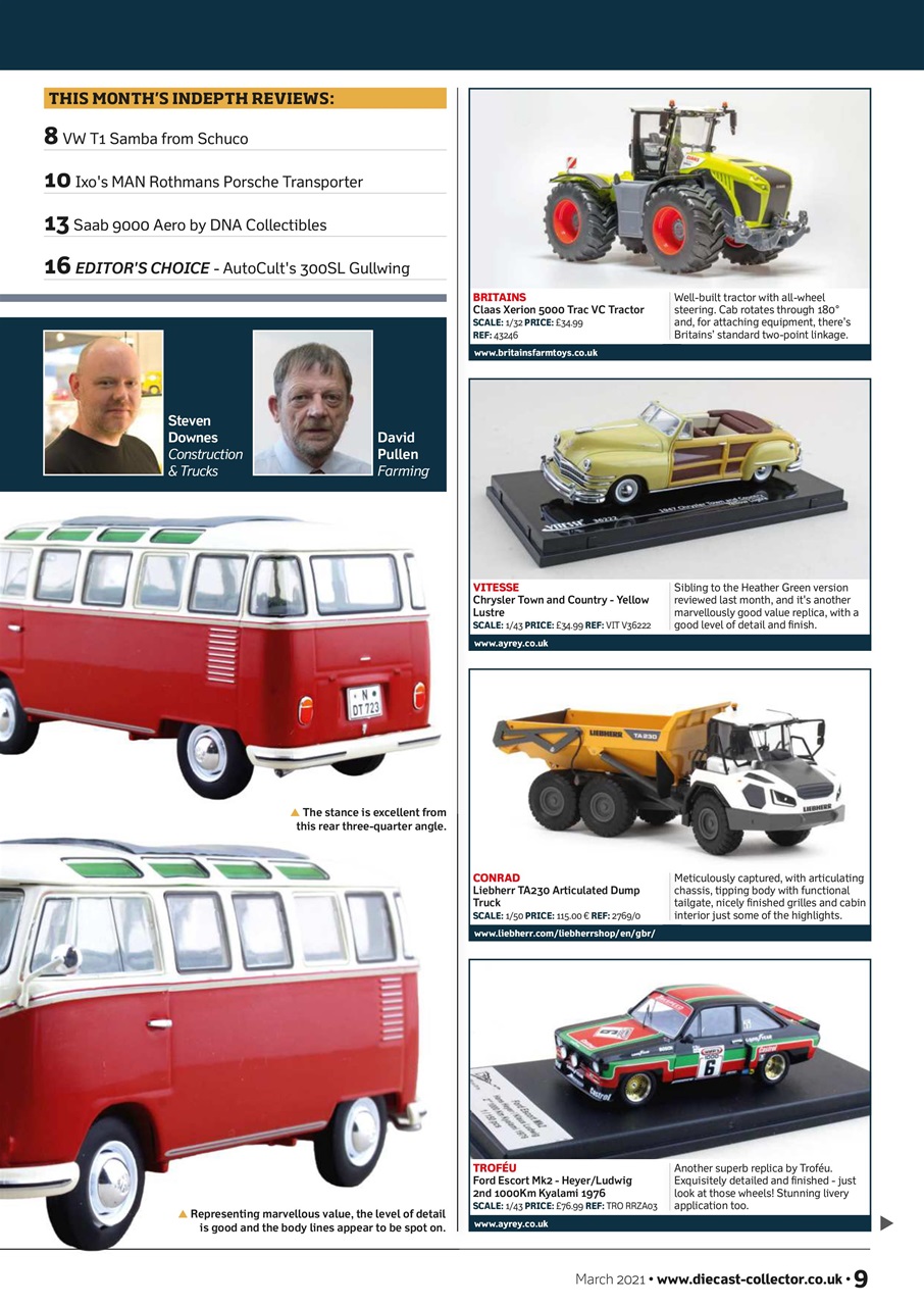 Diecast Collector Preview Pages