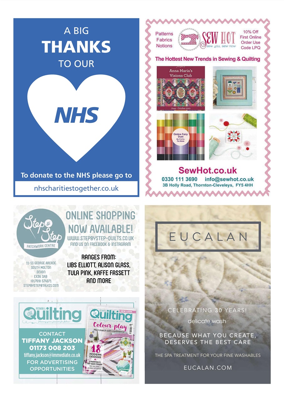 Love Patchwork & Quilting Preview Pages