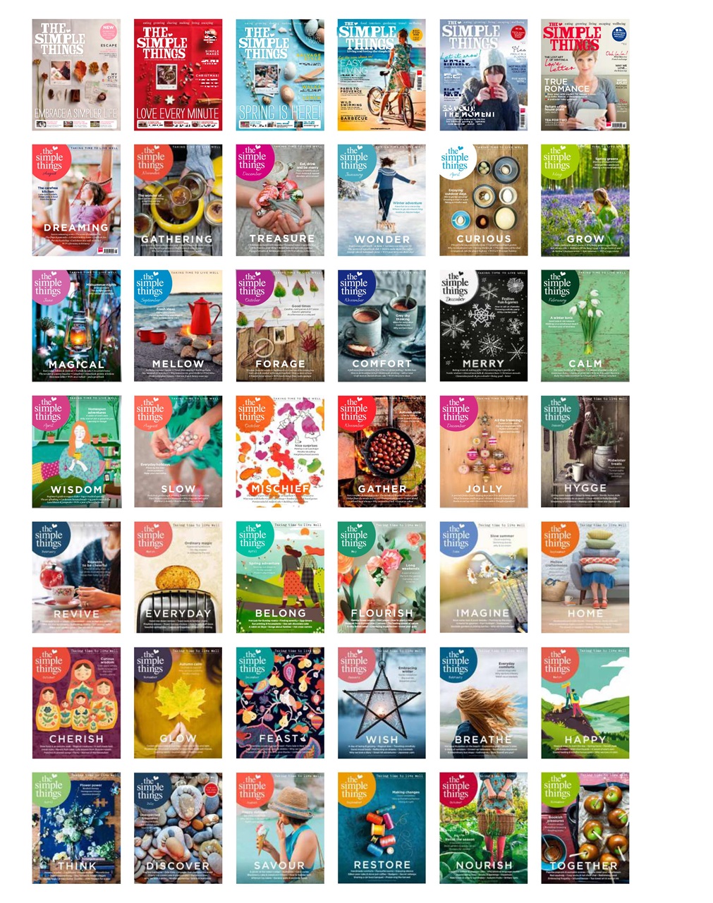 The Simple Things Preview Pages