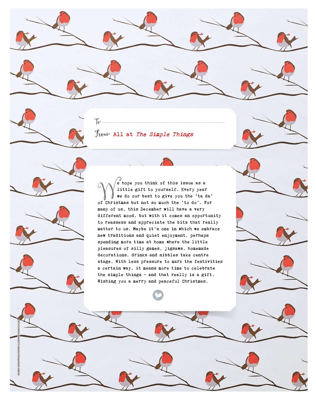 The Simple Things Preview Pages