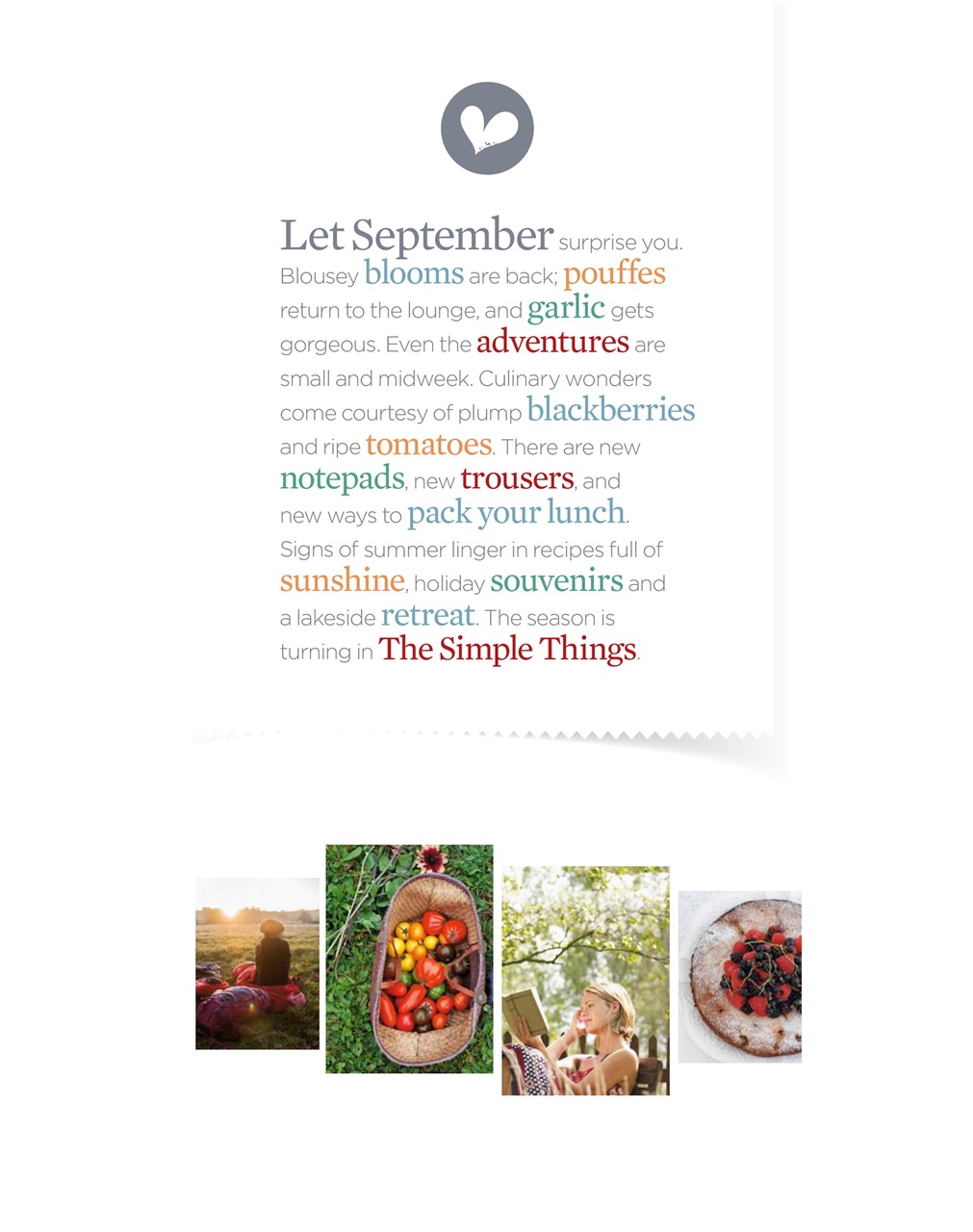 The Simple Things Preview Pages