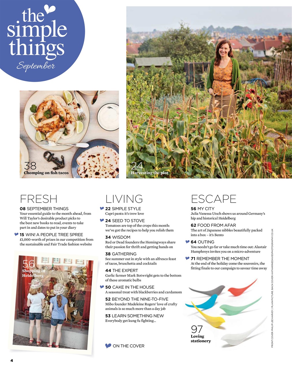 The Simple Things Preview Pages