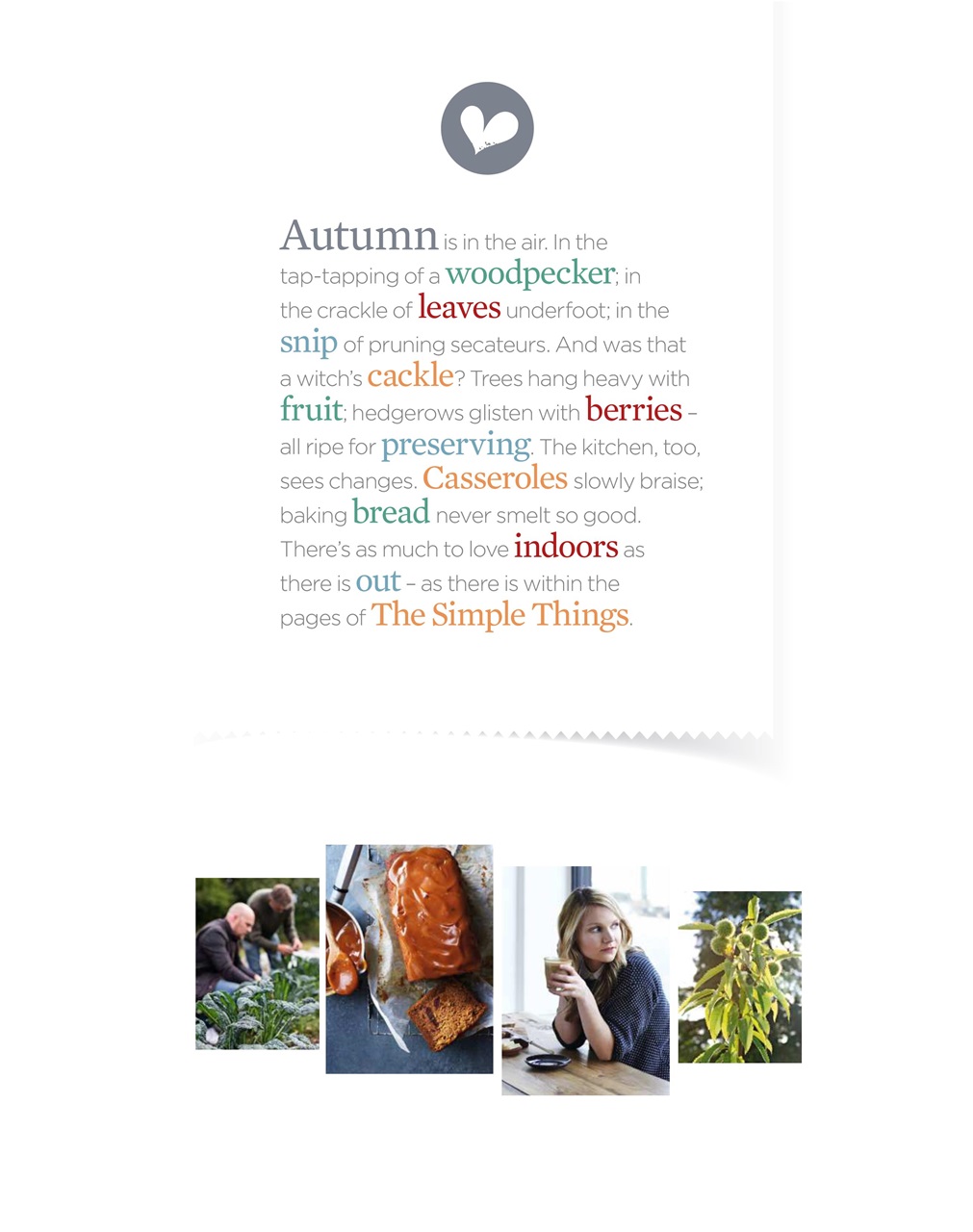 The Simple Things Preview Pages