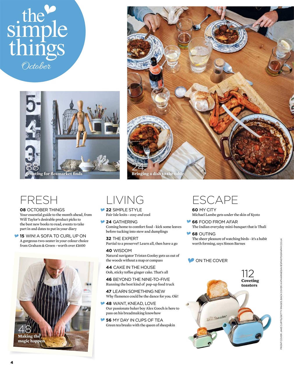 The Simple Things Preview Pages