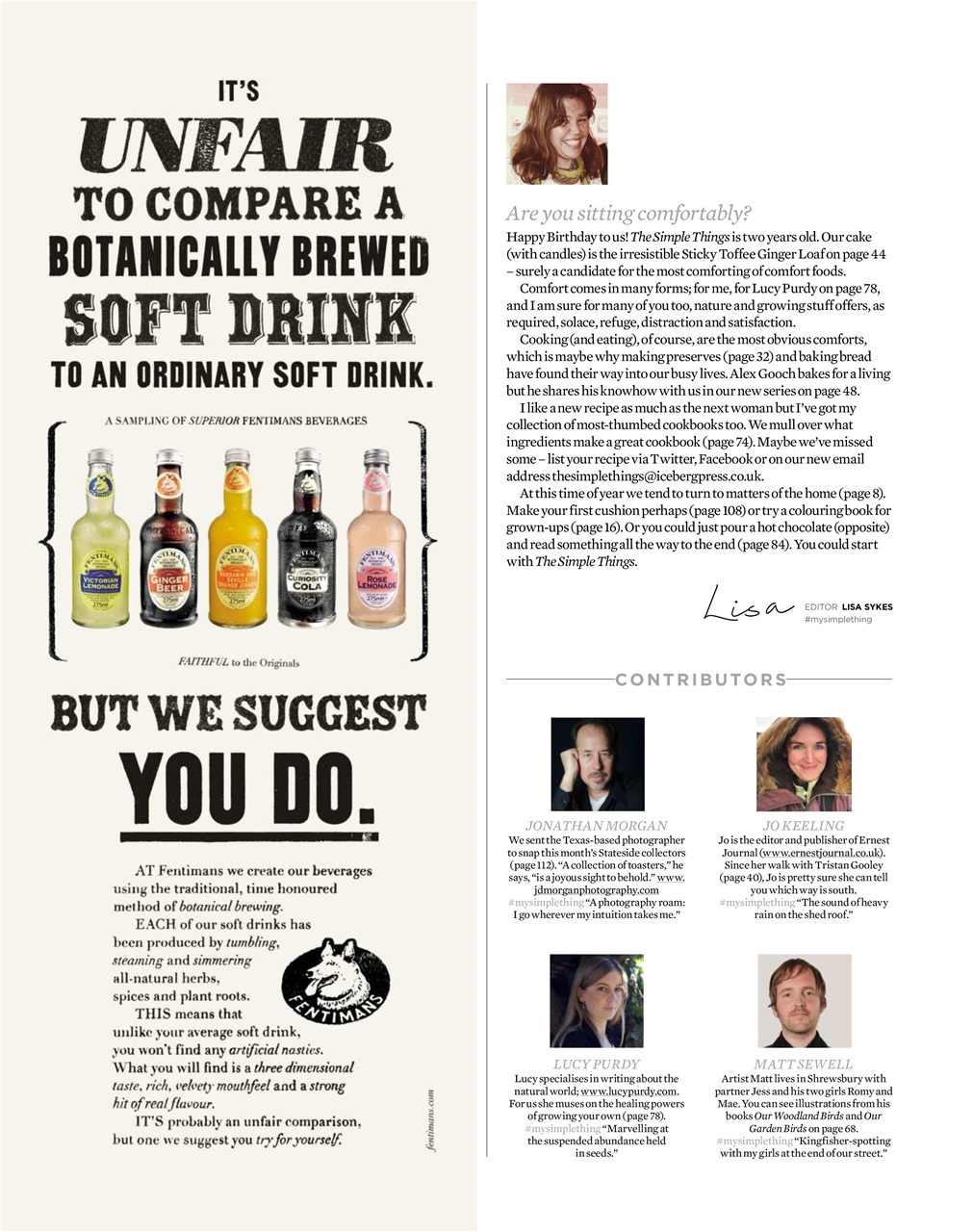 The Simple Things Preview Pages