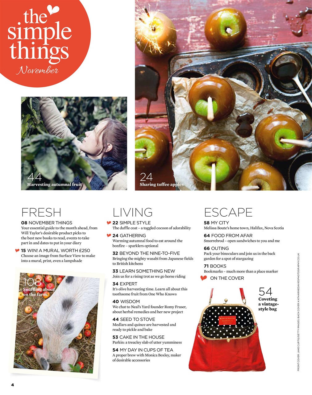 The Simple Things Preview Pages