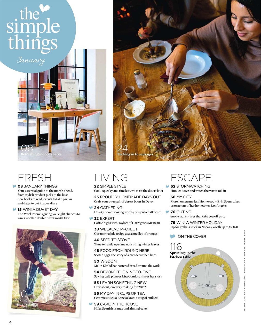 The Simple Things Preview Pages