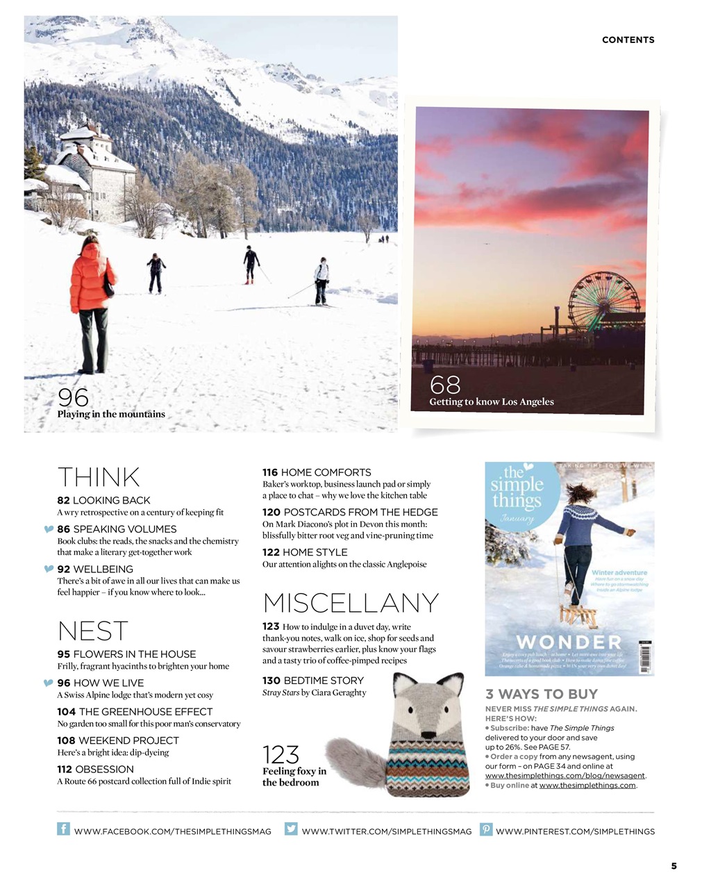 The Simple Things Preview Pages