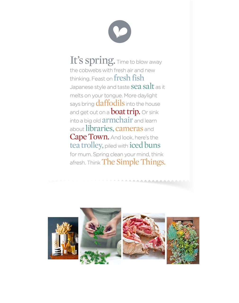 The Simple Things Preview Pages