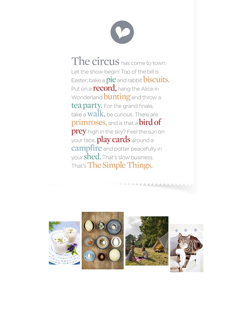 The Simple Things Preview Pages