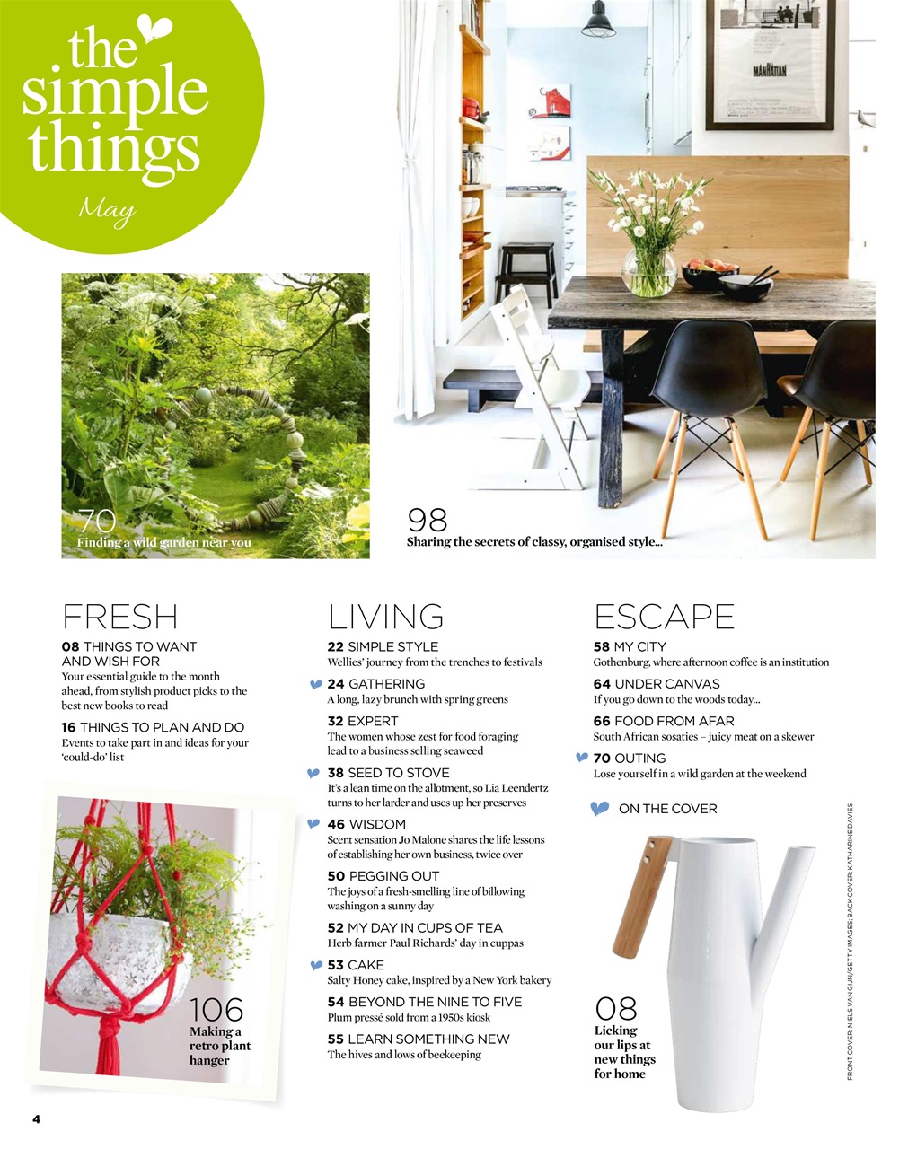 The Simple Things Preview Pages