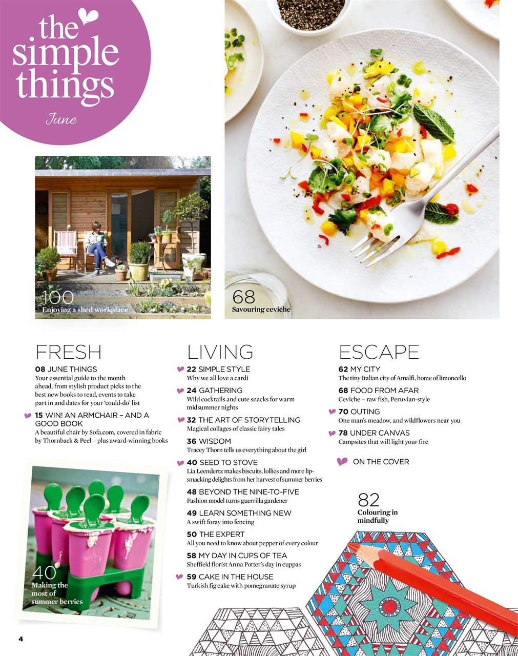 The Simple Things Preview Pages