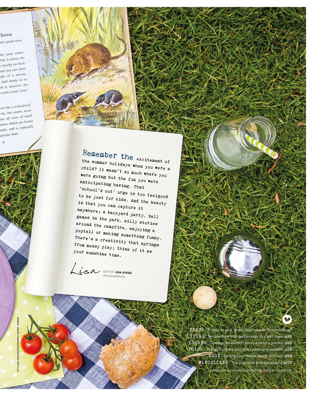 The Simple Things Preview Pages