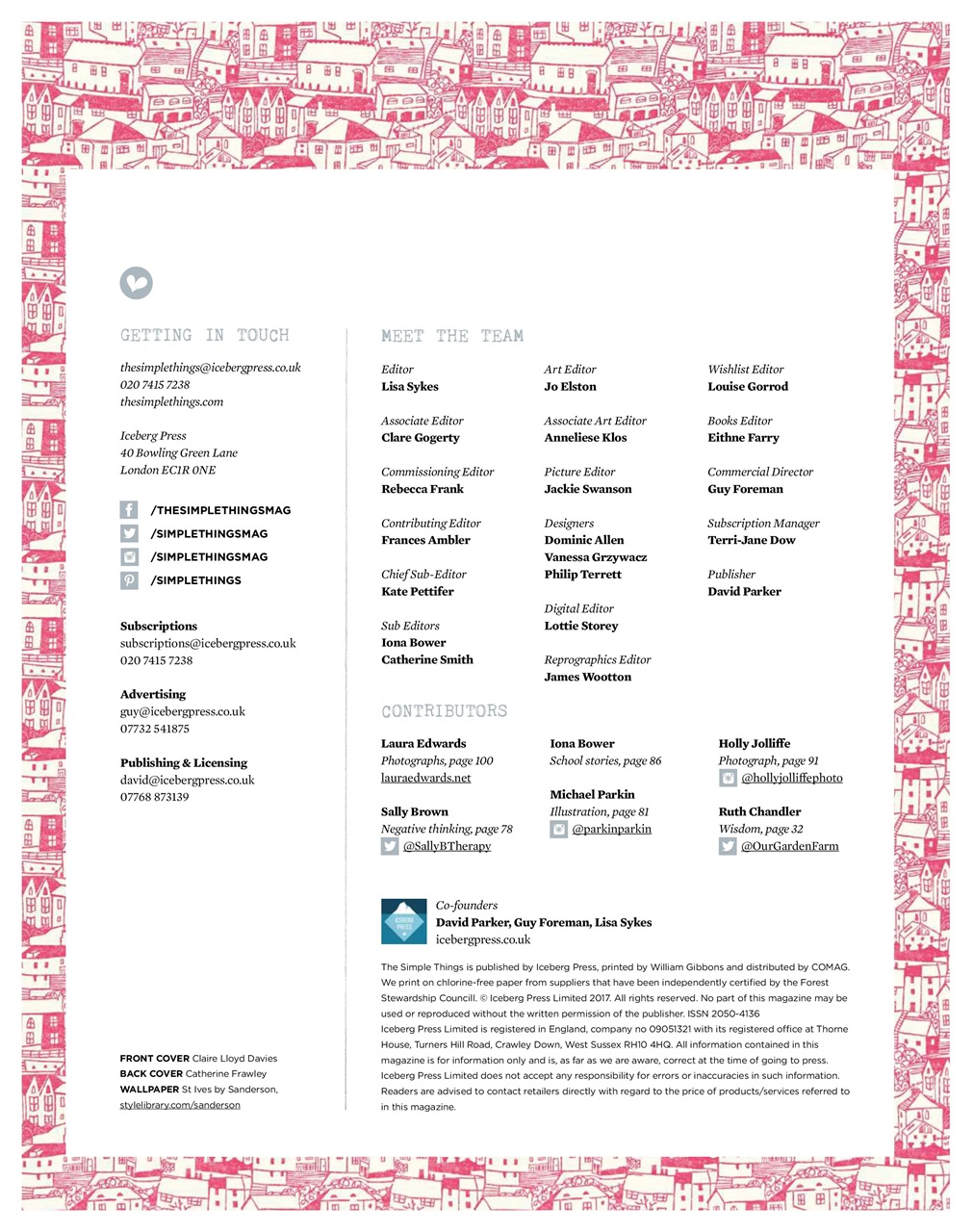 The Simple Things Preview Pages