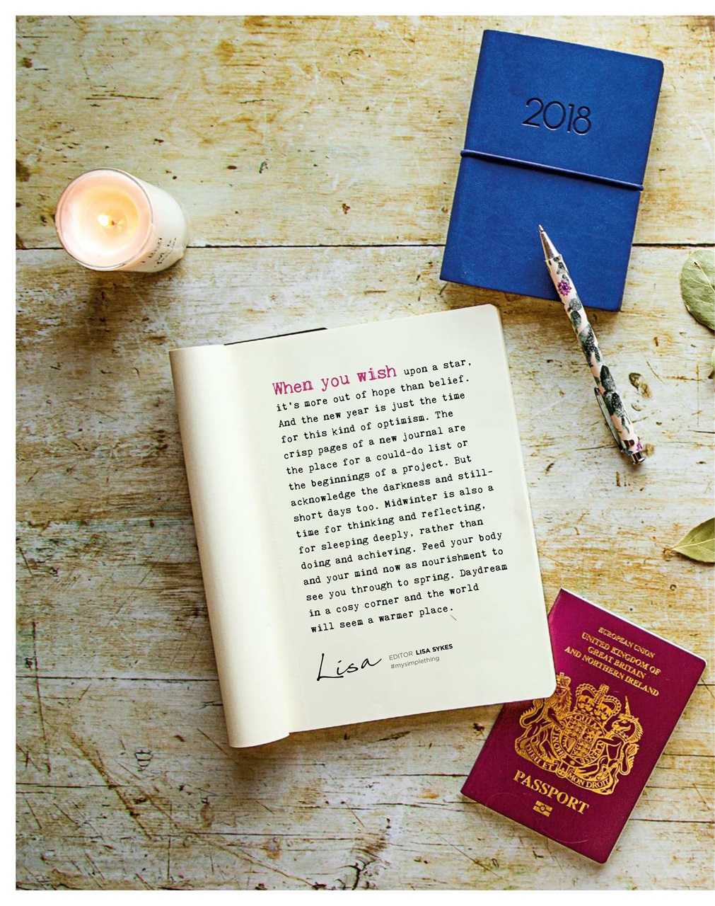 The Simple Things Preview Pages