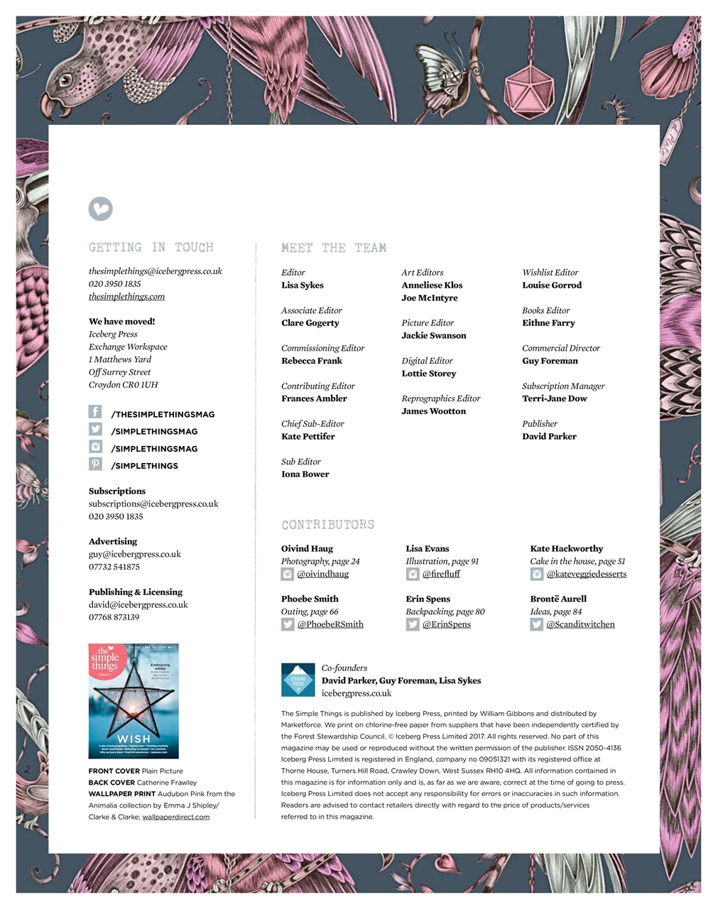 The Simple Things Preview Pages