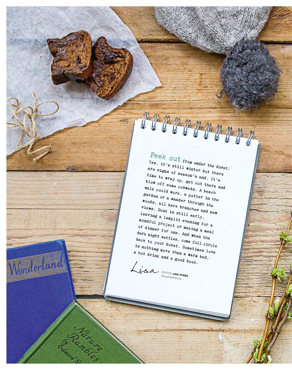 The Simple Things Preview Pages