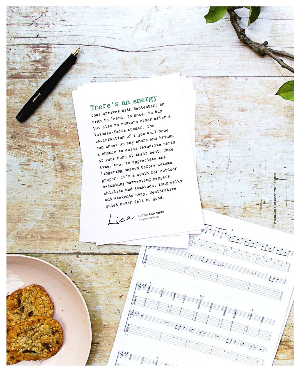 The Simple Things Preview Pages